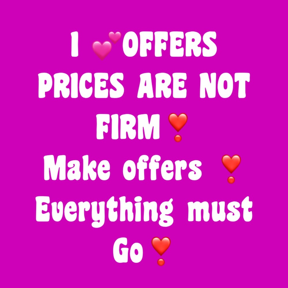 ❣️❣️❣️MAKE OFFERS ❣️❣️❣️